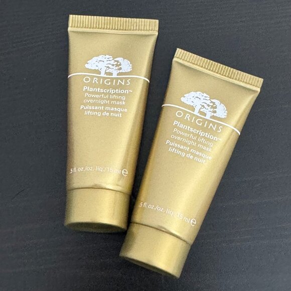 Two (2) Origins Plantscription Powerful Lifting Overnight Masks - Picture 1 of 14